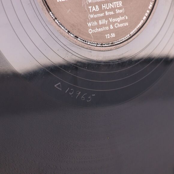 Tab Hunter – Young Love / Red Sails In The Sunset 1956 10" 78pm Record Dot 15533 - Picture 14 of 16